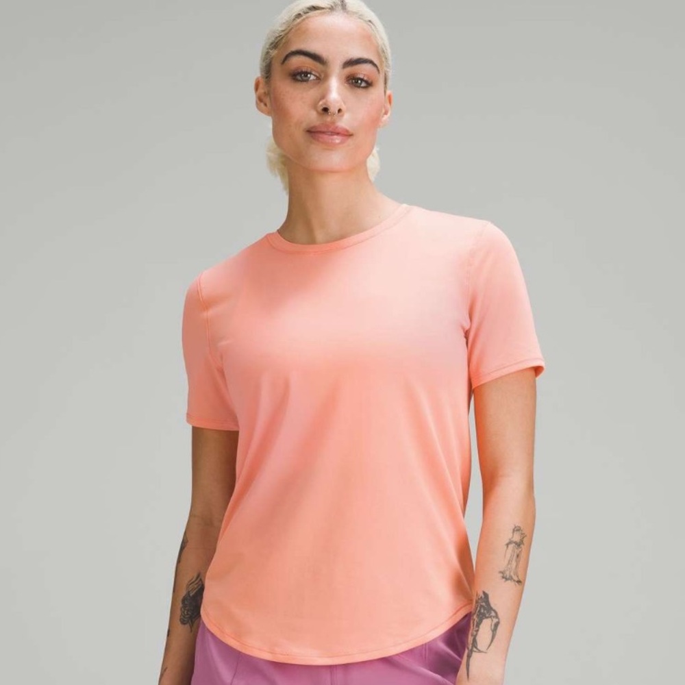 High neck running and training shirt